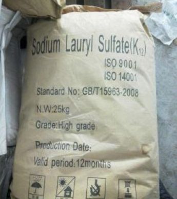 سدیم لوریل سولفات Sodium Lauryl Sulfate